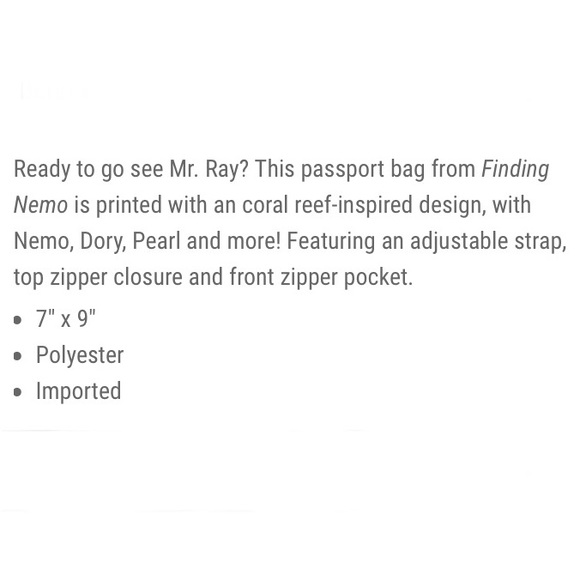 LOUNGEFLY DISNEY PIXAR Finding Nemo CROSSBODY BAG & NEMO WRAP RING! Cute Animals - Picture 4 of 9